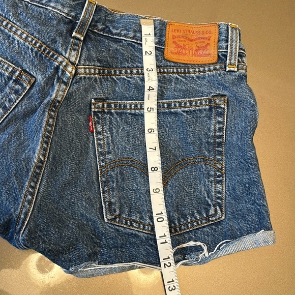 Levi's Blue Jean Shorts - Picture 5 of 10